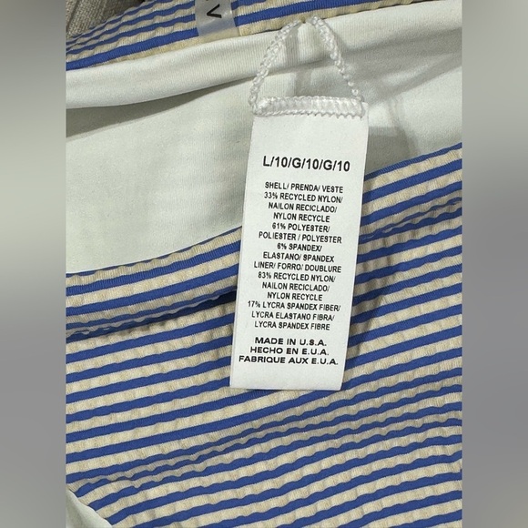 Vitamin A Hamptons Stripe Luciana Bottom - large - Picture 7 of 7